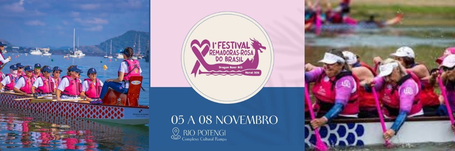1º FESTIVAL REMADORAS-ROSA DO BRASIL