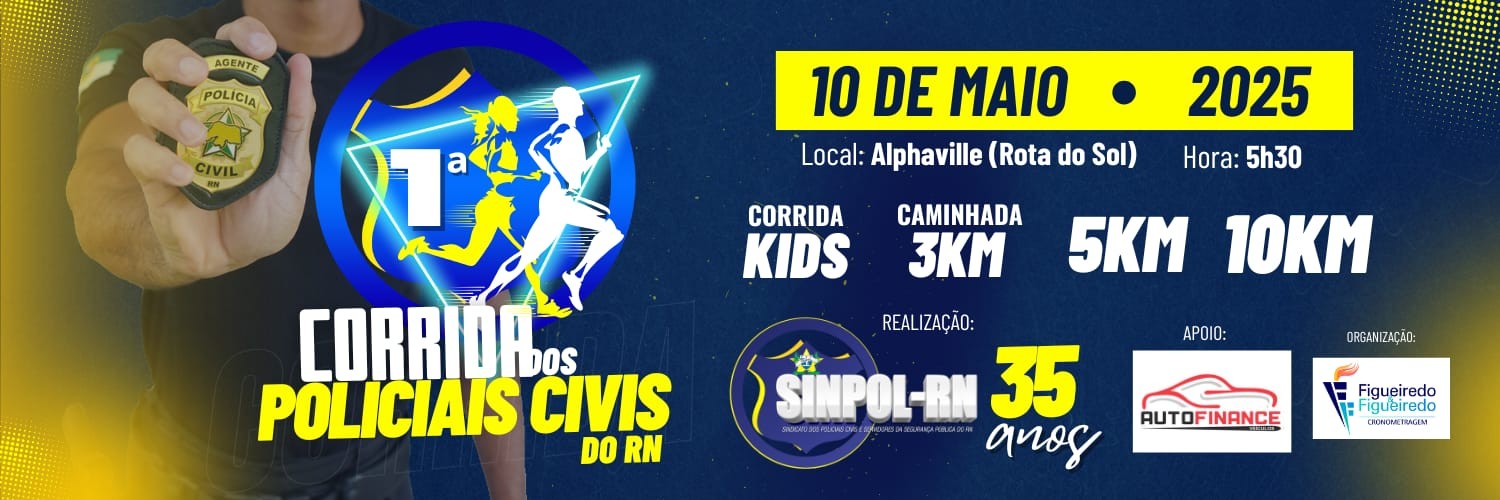 1ª CORRIDA DOS POLICIAIS CIVIS