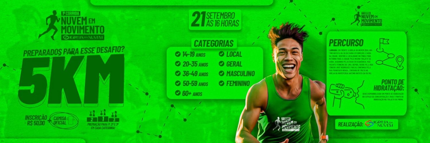 1ª CORRIDA NUVEM EM MOVIMENTO
